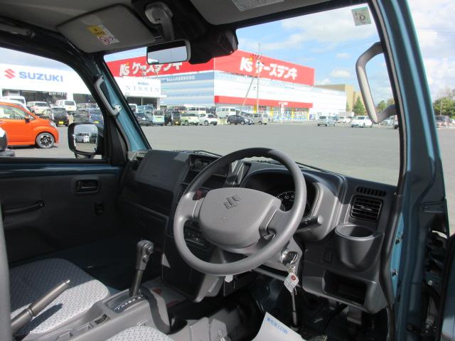 キャリイトラック ＫＣエアコン・パワステ　４ＷＤ　４ＡＴ　ＡＭ／ＦＭラジオ　衝突被害軽減ブレーキ　オートライト　キーレスエントリー　アイドリングストップ　横滑り防止装置　パワーウィンドー　アクセサリーソケット（5枚目）