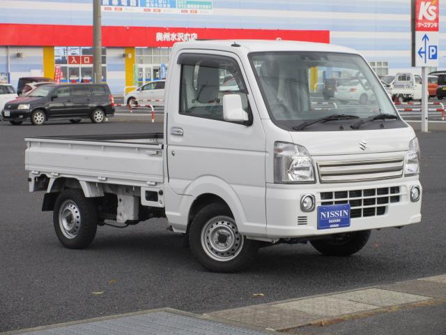 キャリイトラック 農繁スペシャル　４ＷＤ　４枚リーフスプリング装着車　ラジオ　オートライト　オートエアコン　フォグランプ　キーレスエントリー　荷台マット　荷台灯　メッキドアハンドル　フロアマット　ドアバイザー　シガーライター　パワーウィンドー　横滑り防止装置　衝突被害軽減Ｂ（44枚目）