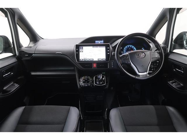 ノア ハイブリッドＳｉ　ダブルバイビー　フルセグ　メモリーナビ　ＤＶＤ再生　バックカメラ　衝突被害軽減システム　ＥＴＣ　両側電動スライド　ＬＥＤヘッドランプ　乗車定員７人　３列シート　ワンオーナー　フルエアロ　記録簿（5枚目）