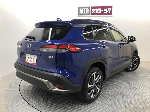 カローラクロス ハイブリッド　Ｚ　メモリーナビ　ミュージックプレイヤー接続可　バックカメラ　衝突被害軽減システム　ＥＴＣ　ドラレコ　ＬＥＤヘッドランプ　ワンオーナー（5枚目）