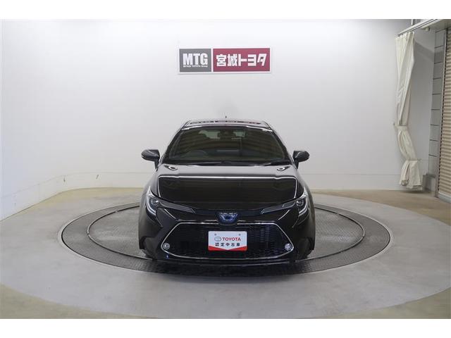 カローラツーリング ハイブリッド ダブルバイビー フルセグ メモリーナビ ミュージックプレイヤー接続可 バックカメラ 衝突被害軽減システム ETC ドラレコ LEDヘッドランプ ワンオーナー フルエアロ 記録簿(11枚目)