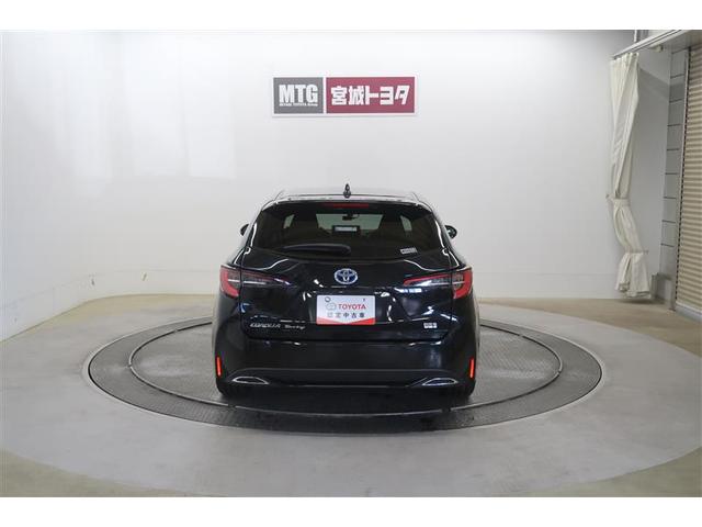 カローラツーリング ハイブリッド ダブルバイビー フルセグ メモリーナビ ミュージックプレイヤー接続可 バックカメラ 衝突被害軽減システム ETC ドラレコ LEDヘッドランプ ワンオーナー フルエアロ 記録簿(12枚目)