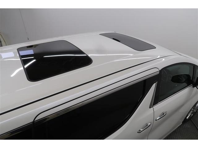 アルファード 2.5S タイプゴールド サンルーフ フルセグ メモリーナビ DVD再生 ミュージックプレイヤー接続可 後席モニター バックカメラ 衝突被害軽減システム ETC ドラレコ 両側電動スライド LEDヘッドランプ 乗車定員7人(14枚目)