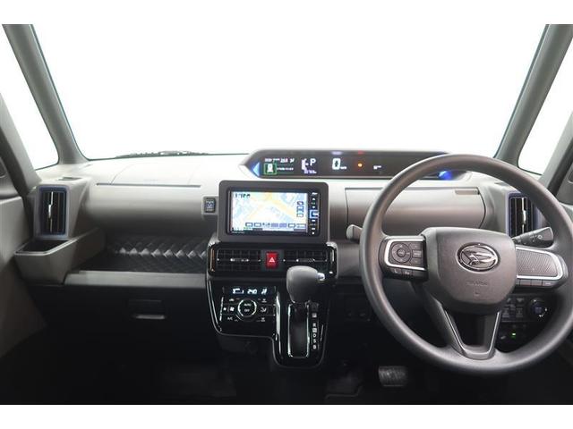 タント カスタムXセレクション フルセグ メモリーナビ DVD再生 ミュージックプレイヤー接続可 バックカメラ 衝突被害軽減システム 両側電動スライド LEDヘッドランプ フルエアロ 記録簿 アイドリングストップ(5枚目)