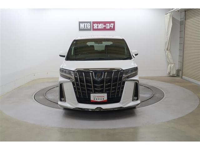 アルファードハイブリッド Ｓ　タイプゴールド　４ＷＤ　フルセグ　メモリーナビ　ミュージックプレイヤー接続可　後席モニター　バックカメラ　衝突被害軽減システム　ＥＴＣ　両側電動スライド　ＬＥＤヘッドランプ　乗車定員７人　３列シート　ワンオーナー（11枚目）