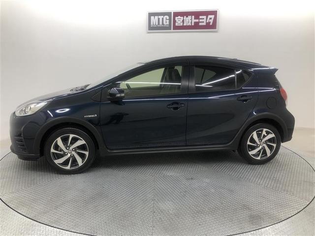 アクア クロスオーバー フルセグ メモリーナビ DVD再生 バックカメラ 衝突被害軽減システム ETC ワンオーナー 記録簿(4枚目)