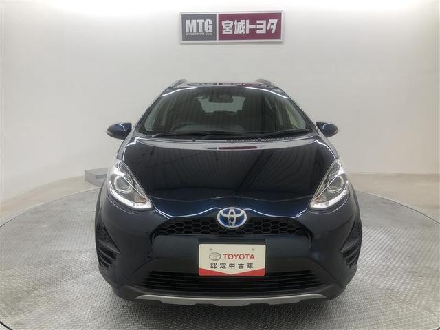 アクア クロスオーバー フルセグ メモリーナビ DVD再生 バックカメラ 衝突被害軽減システム ETC ワンオーナー 記録簿(7枚目)