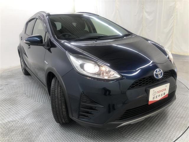 アクア クロスオーバー フルセグ メモリーナビ DVD再生 バックカメラ 衝突被害軽減システム ETC ワンオーナー 記録簿(9枚目)