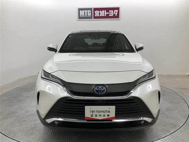 ハリアーハイブリッド Ｚ　レザーパッケージ　革シート　サンルーフ　４ＷＤ　フルセグ　メモリーナビ　ミュージックプレイヤー接続可　バックカメラ　衝突被害軽減システム　ＥＴＣ　ドラレコ　ＬＥＤヘッドランプ　ワンオーナー　記録簿（7枚目）