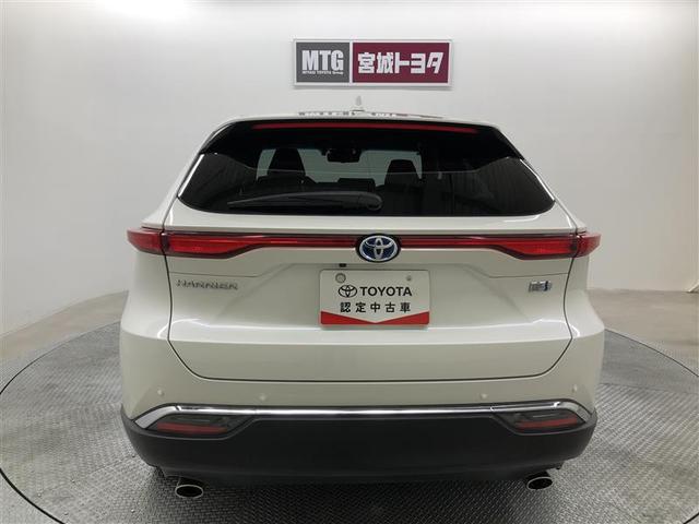 ハリアーハイブリッド Ｚ　レザーパッケージ　革シート　サンルーフ　４ＷＤ　フルセグ　メモリーナビ　ミュージックプレイヤー接続可　バックカメラ　衝突被害軽減システム　ＥＴＣ　ドラレコ　ＬＥＤヘッドランプ　ワンオーナー　記録簿（8枚目）