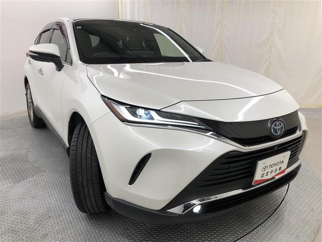 ハリアーハイブリッド Ｚ　レザーパッケージ　革シート　サンルーフ　４ＷＤ　フルセグ　メモリーナビ　ミュージックプレイヤー接続可　バックカメラ　衝突被害軽減システム　ＥＴＣ　ドラレコ　ＬＥＤヘッドランプ　ワンオーナー　記録簿（9枚目）
