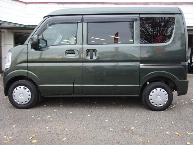 エブリイ PC 禁煙 1オーナー ハイルーフ キーレス ライトレベライザー エアコン キーレス プライバシーガラス USB充電ポート2個 電動格納ドアミラー クラリオンSDナビ ワンセグTV ETC 間仕切りカーテン(7枚目)