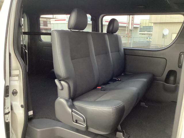 ハイエースバン スーパーＧＬ　ダークプライムＩＩ　純正ナビＴＶ　３６０度カメラ　両側パワースライドドア　純正ＥＴＣ２．０　フロントスポイラー　ウッドコンビハンドル　１インチローダウン　４ＷＤ　ワンオーナー（12枚目）