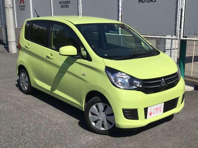 M e-アシスト 衝突被害軽減ブレーキ プライバシーガラス タッチパネル式オートエアコン リアワイパー ベンチシート 1年間走行距離無制限の中古車保証付き(有償となりますが1年又は2年間の保証の延長も可能です)(6枚目)