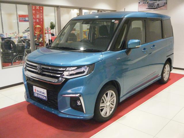 ソリオ ＨＹＢＲＩＤ　ＭＺ　支払総額１００万円以上の車両限定★ナビ本体無料クーポン車★（取付工賃は別途頂戴致します）！！５／１３まで！！（3枚目）