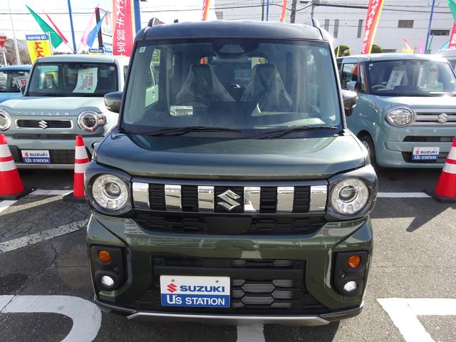 スペーシアギア ギアＨＹＢＲＩＤ　ＸＺ【電動Ｐ低走行車ステアリングヒーター】（3枚目）