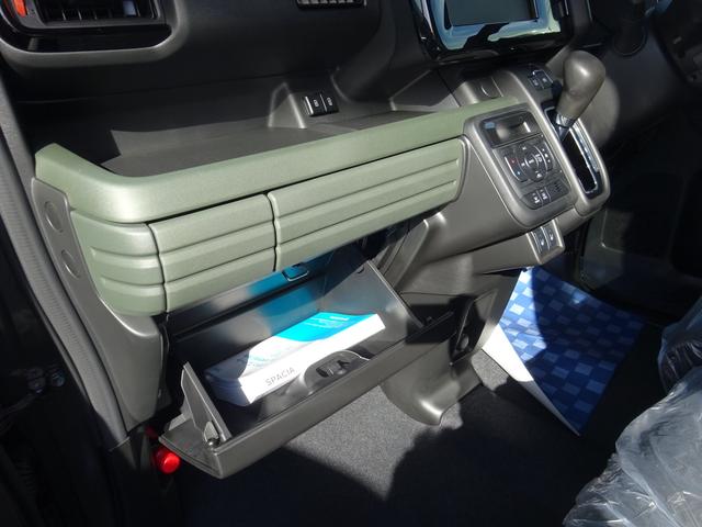 スペーシアギア ギアＨＹＢＲＩＤ　ＸＺ【電動Ｐ低走行車ステアリングヒーター】（37枚目）