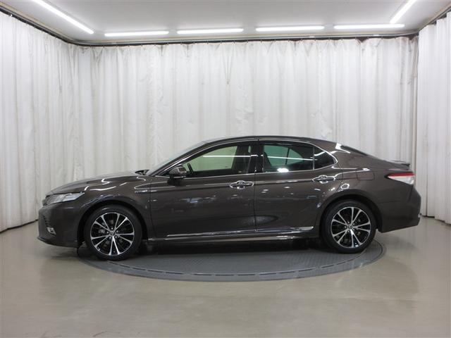 カムリ WS 衝突被害軽減システム メモリーナビ フルセグ LEDヘッドランプ アルミホイール バックカメラ ドラレコ スマートキー オートクルーズコントロール アイドリングストップ ETC 盗難防止装置 キーレス(3枚目)