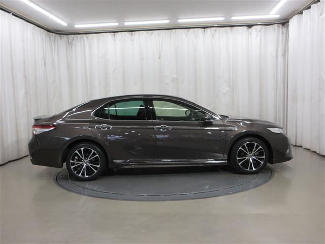 カムリ WS 衝突被害軽減システム メモリーナビ フルセグ LEDヘッドランプ アルミホイール バックカメラ ドラレコ スマートキー オートクルーズコントロール アイドリングストップ ETC 盗難防止装置 キーレス(5枚目)