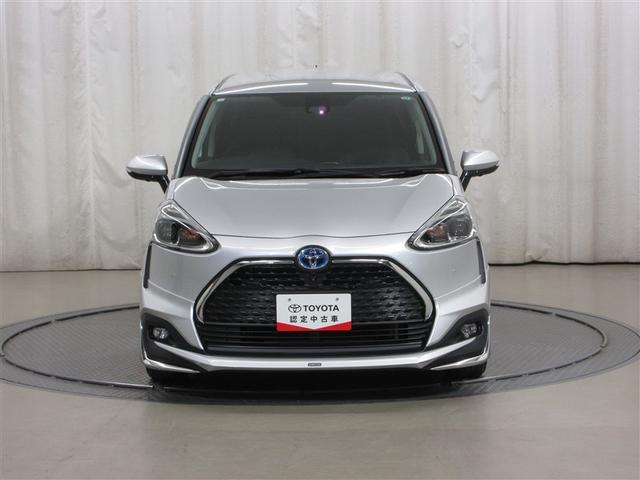 シエンタ ハイブリッドG クエロ 寒冷地 衝突被害軽減システム メモリーナビ フルセグ LEDヘッドランプ 両側電動スライド フルエアロ アルミホイール バックカメラ スマートキー オートクルーズコントロール アイドリングストップ(2枚目)