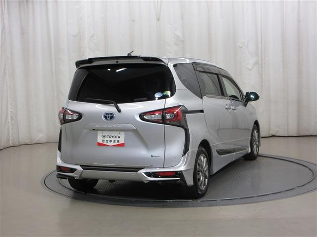 シエンタ ハイブリッドG クエロ 寒冷地 衝突被害軽減システム メモリーナビ フルセグ LEDヘッドランプ 両側電動スライド フルエアロ アルミホイール バックカメラ スマートキー オートクルーズコントロール アイドリングストップ(4枚目)