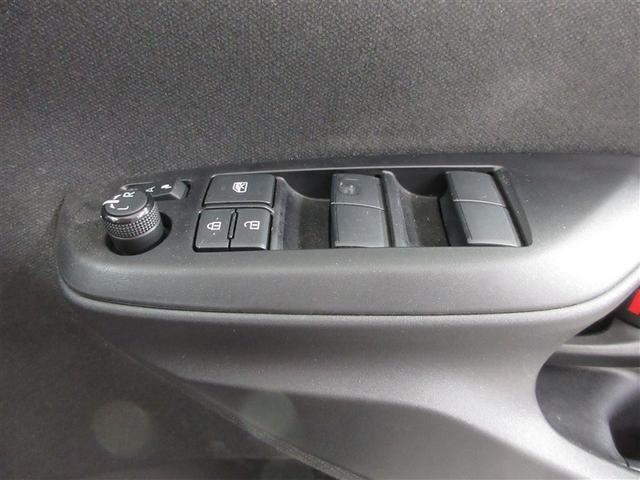 ドアロック・アンロックと連動してドアミラーが自動で格納・復帰するのでドアミラーを見ればドアロックの　　状態が確認できます