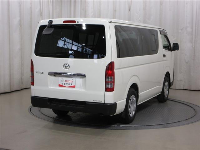 ハイエースバン ＤＸ　４ＷＤ　衝突被害軽減システム　ディーゼル　メモリーナビ　ワンセグ　バックカメラ　ドラレコ　ＥＴＣ　盗難防止装置　キーレス　横滑り防止機能　乗車定員６人（4枚目）