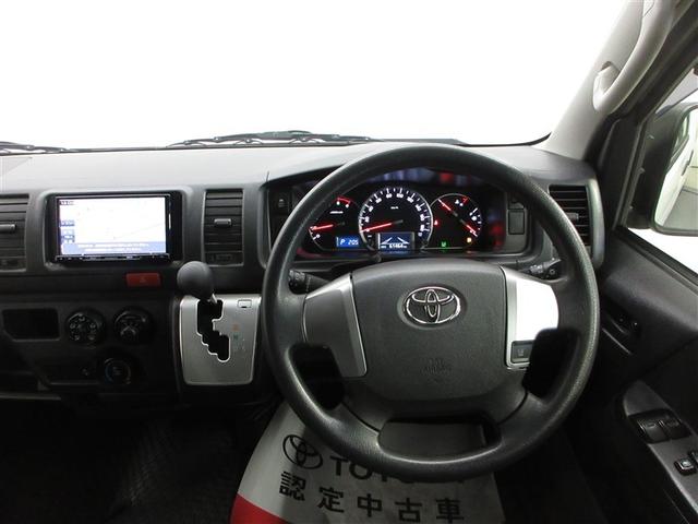 ハイエースバン DX 4WD 寒冷地 衝突被害軽減システム ディーゼル メモリーナビ バックカメラ ETC 盗難防止装置 キーレス 横滑り防止機能 乗車定員6人(6枚目)