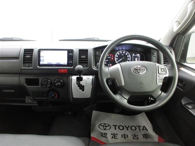 ハイエースバン DX 4WD 寒冷地 衝突被害軽減システム ディーゼル メモリーナビ バックカメラ ドラレコ ETC 盗難防止装置 キーレス 横滑り防止機能 乗車定員6人(6枚目)