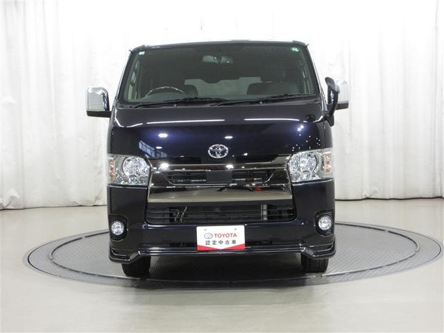 ハイエースバン スーパーＧＬ　ダークプライムＩＩ　４ＷＤ　ディーゼル　メモリーナビ　フルセグ　ＬＥＤヘッドランプ　バックカメラ　スマートキー　ＥＴＣ　盗難防止装置　キーレス　横滑り防止機能　ワンオーナー（2枚目）