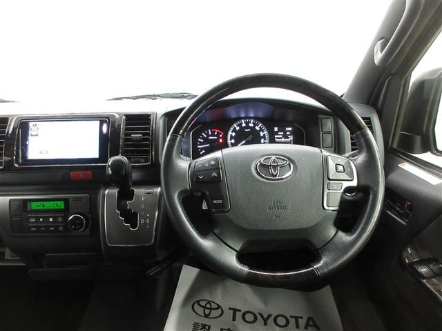 ハイエースバン スーパーＧＬ　ダークプライムＩＩ　４ＷＤ　ディーゼル　メモリーナビ　フルセグ　ＬＥＤヘッドランプ　バックカメラ　スマートキー　ＥＴＣ　盗難防止装置　キーレス　横滑り防止機能　ワンオーナー（6枚目）