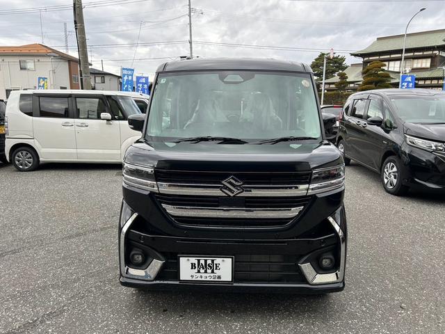 スペーシアカスタム ハイブリッドＧＳ　４ＷＤ　クルーズコントロール　シートヒーター　スマートキー　キーレス　プッシュスタート　届け出済み未使用車　アルミホイール（2枚目）