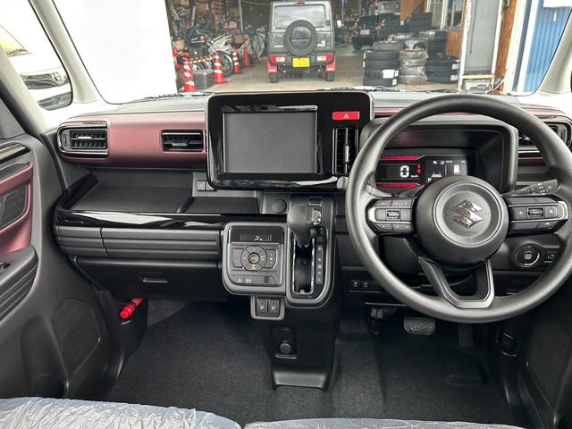 スペーシアカスタム ハイブリッドＧＳ　４ＷＤ　クルーズコントロール　シートヒーター　スマートキー　キーレス　プッシュスタート　届け出済み未使用車　アルミホイール（13枚目）