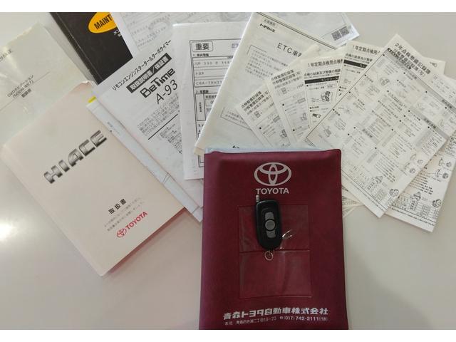 ハイエースワゴン DX ダブルエアコン 助手席エアバッグ 運転席エアバッグ 4WD キーレス ワンオーナー Bカメ パワーステアリング ABS(9枚目)