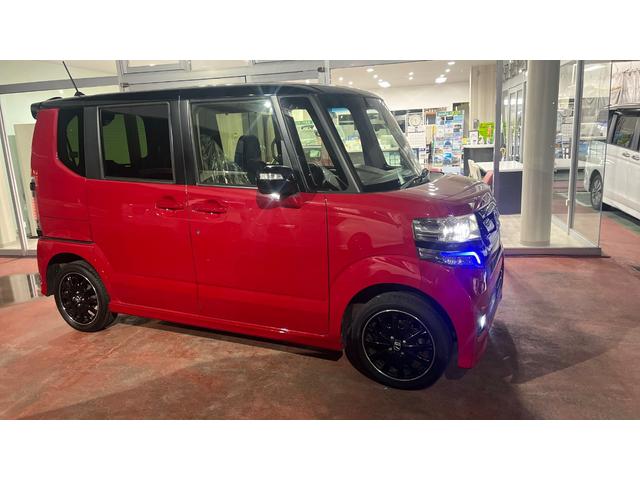 Ｎ－ＢＯＸカスタム ２トーンカラースタイル　Ｇ・ターボＬパッケージ　クルコン　スマートキー　４ＷＤ　横滑り防止装置　ＥＴＣ　シートヒーター　Ｂカメラ（66枚目）