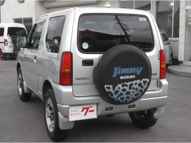 XL 4WD オートマ タイミングチェーン サビの少ないジムニー アルミホイール フォグランプ バンパーFR同色塗装 キーレス 車検令和6年6月 クラリオンCDデッキ(6枚目)