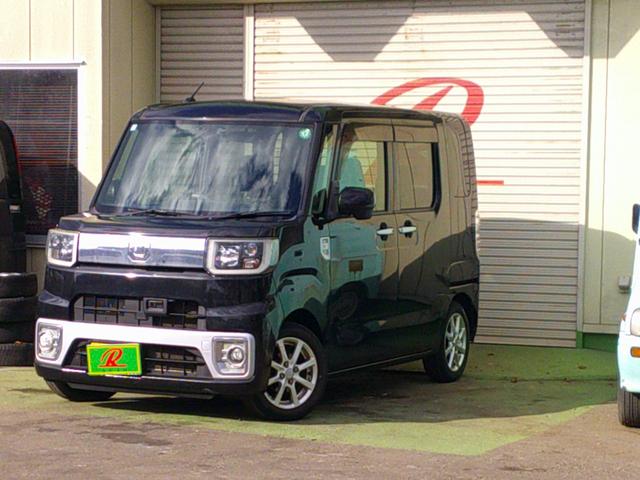 ウェイク Ｘ　ＳＡ　フルタイム４ＷＤ　ターボ車　タイミングチェーン　ナビゲーションテレビ　バックカメラ　安全装置　アルミホイール　ＥＴＣ（2枚目）