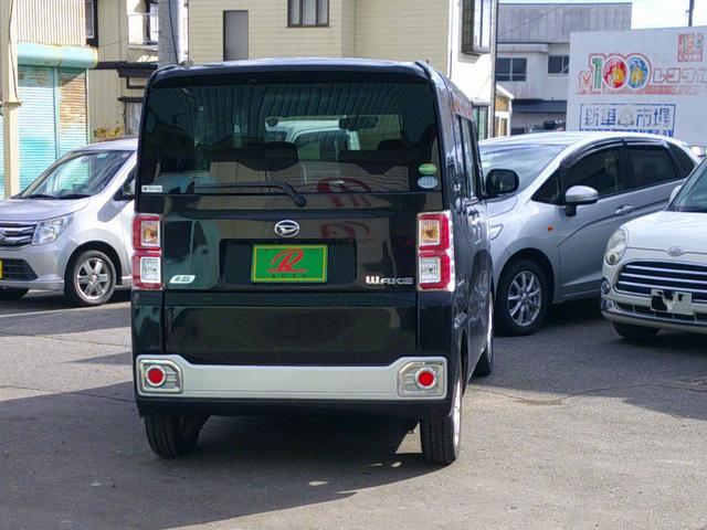 ウェイク Ｘ　ＳＡ　フルタイム４ＷＤ　ターボ車　タイミングチェーン　ナビゲーションテレビ　バックカメラ　安全装置　アルミホイール　ＥＴＣ（6枚目）