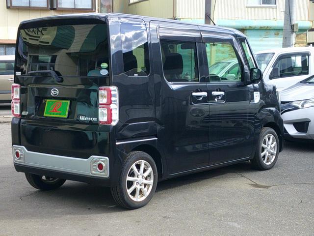ウェイク Ｘ　ＳＡ　フルタイム４ＷＤ　ターボ車　タイミングチェーン　ナビゲーションテレビ　バックカメラ　安全装置　アルミホイール　ＥＴＣ（7枚目）