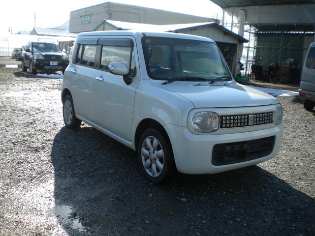 アルトラパン XL 4WD プシュスタート スマートキーx2 シートヒーター 電動格納ミラー カロッツェリアCD 純正14インチアルミホイール(4枚目)