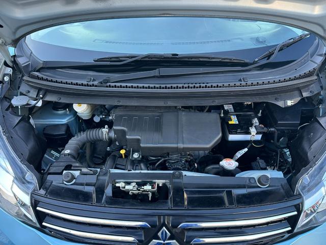 ｅＫワゴン Ｍ　ｅ－アシスト　衝突軽減ブレーキ（Ｅアシスト）　社外ナビゲーション　Ｂｌｕｅｔｏｏｔｈ　フルセグテレビ　Ｄ席シートヒーター　オートエアコン　横滑り防止装置　キーレス　ライトレベライザー（25枚目）