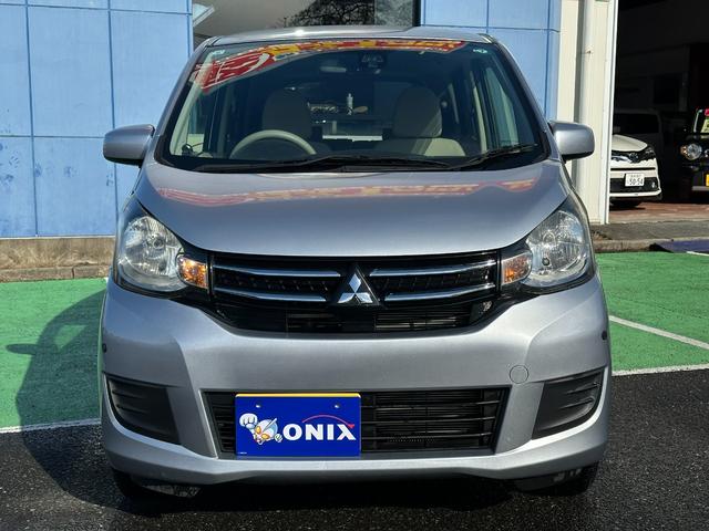 eKワゴン M e-アシスト 衝突軽減ブレーキ オートエアコン D席シートヒーター 横滑り防止装置 ライトレベライザー キーレス 社外コーナーガイドセンサー ライトレベライザー(16枚目)