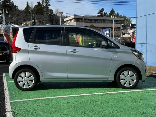 eKワゴン M e-アシスト 衝突軽減ブレーキ オートエアコン D席シートヒーター 横滑り防止装置 ライトレベライザー キーレス 社外コーナーガイドセンサー ライトレベライザー(17枚目)