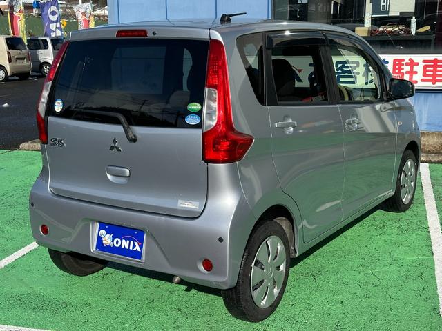 eKワゴン M e-アシスト 衝突軽減ブレーキ オートエアコン D席シートヒーター 横滑り防止装置 ライトレベライザー キーレス 社外コーナーガイドセンサー ライトレベライザー(20枚目)