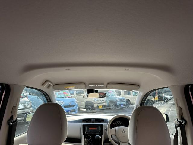 eKワゴン M e-アシスト 衝突軽減ブレーキ オートエアコン D席シートヒーター 横滑り防止装置 ライトレベライザー キーレス 社外コーナーガイドセンサー ライトレベライザー(28枚目)