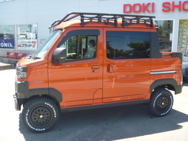 ダイハツ アトレー アトレーデッキバン ４ＷＤ ＮＯＲＴＨＨＵＮＴＥＲ ３インチ公認 ＢＩＬＳＴＥＩＮリアショック フロントカヤバ ＭＬＪ  342.7万円 令和5年(2023年) 青森県 中古車