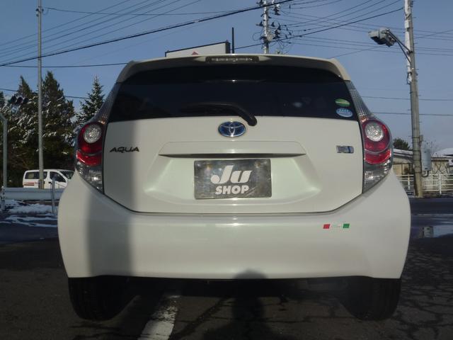アクア Ｇ　ナビＴＶビデオＤＶＤ再生ＥＴＣ　エンジンスターター　禁煙車両（8枚目）