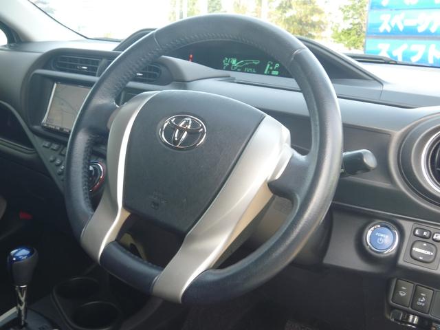 アクア Ｇ　ナビＴＶビデオＤＶＤ再生ＥＴＣ　エンジンスターター　禁煙車両（10枚目）