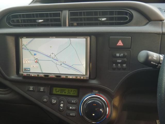 アクア Ｇ　ナビＴＶビデオＤＶＤ再生ＥＴＣ　エンジンスターター　禁煙車両（14枚目）