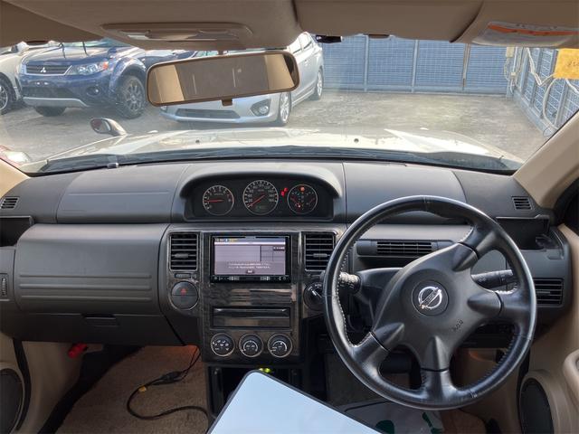 エクストレイル 4WD ETC ナビ アルミホイール スマートキー 電動格納ミラー AT USB Bluetooth エアコン パワーステアリング パワーウィンドウ 夏冬タイヤホイール付(5枚目)